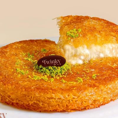 كنافة بالقشطة