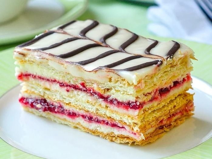 Raspberry Mille Feuille