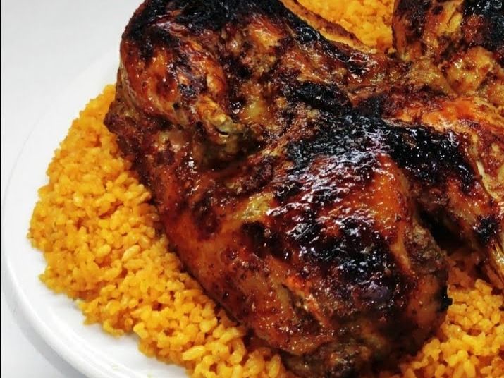 Half Chicken With Rice