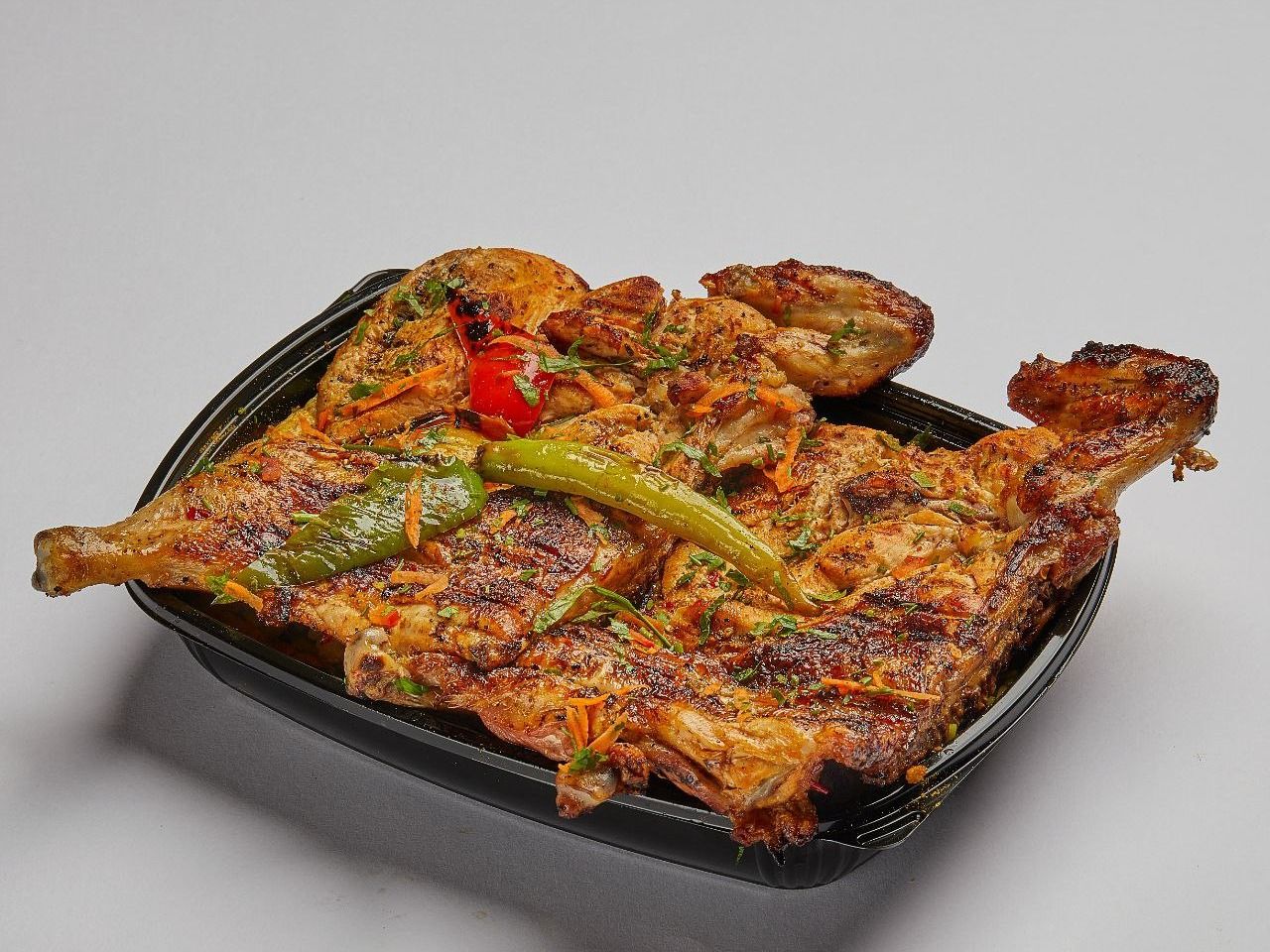Charcoal Grilled Chicken Meal