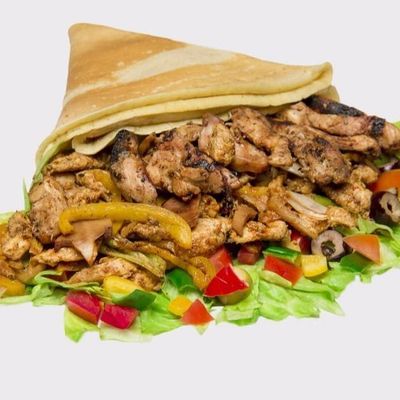 Chicken Shawarma Crepe