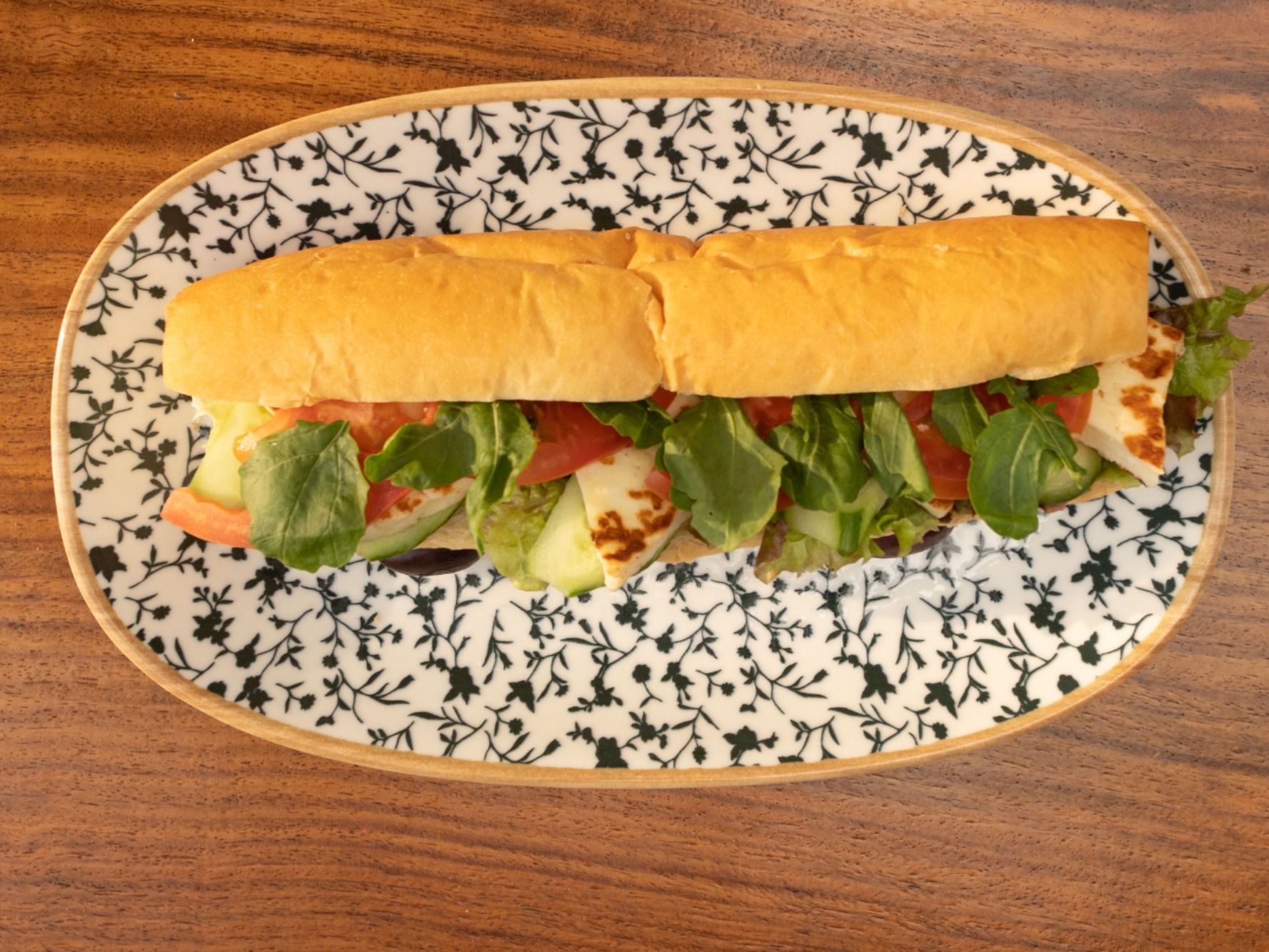 Halloumi Cheese Sandwich