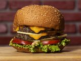 Double Beef Burger Sandwich