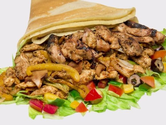 Fajita crepe
