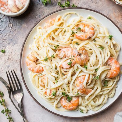 Fettuccine Shrimp