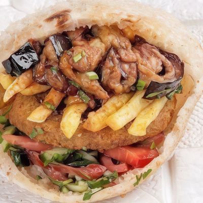 Dynamite Potato Sandwich