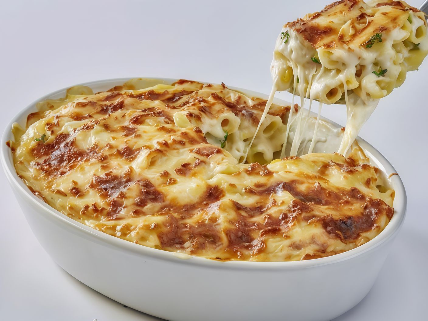 Plain Bechamel Pasta