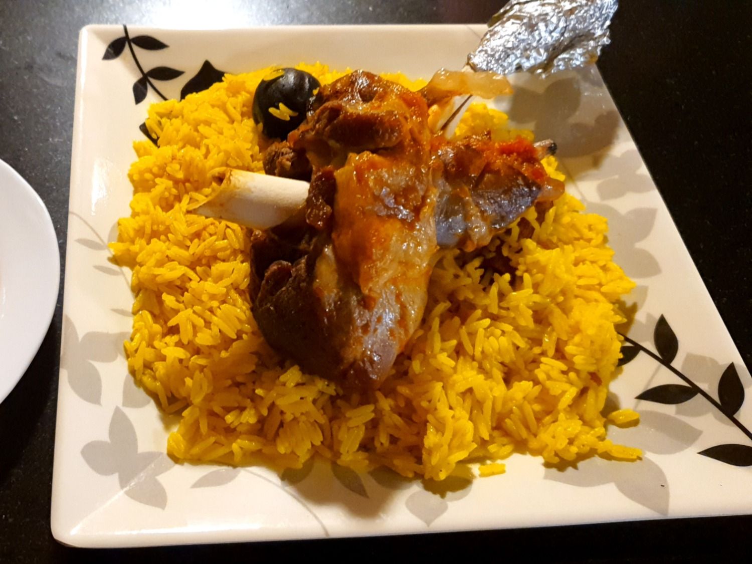 Mutton Shank Pottery with rice