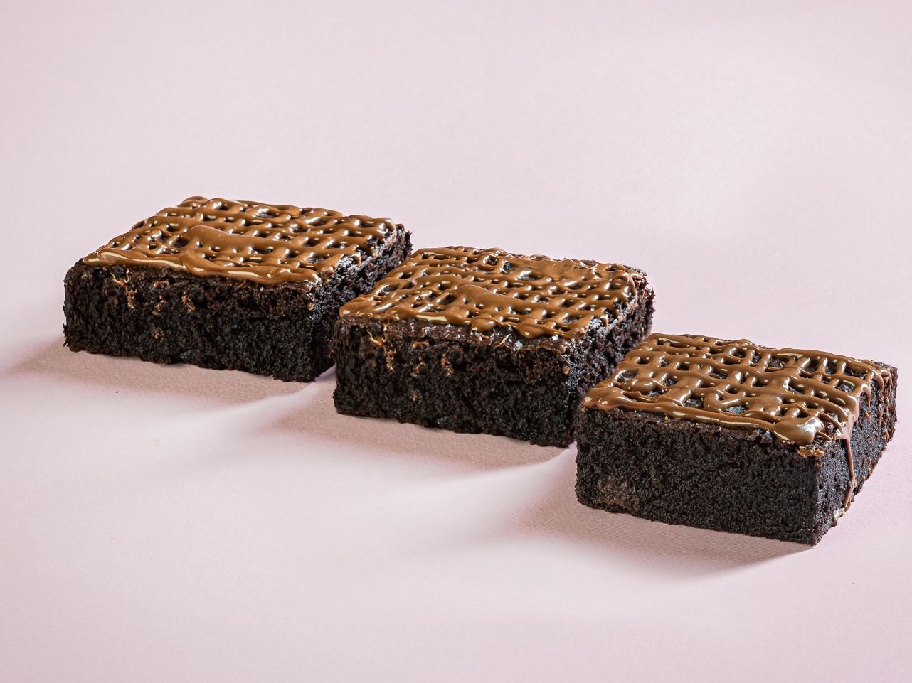 Nutella Brownies - 3 Pieces
