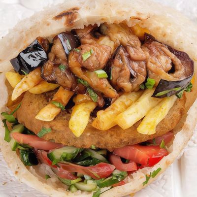 Alexandrian Spiced Potato Sandwich