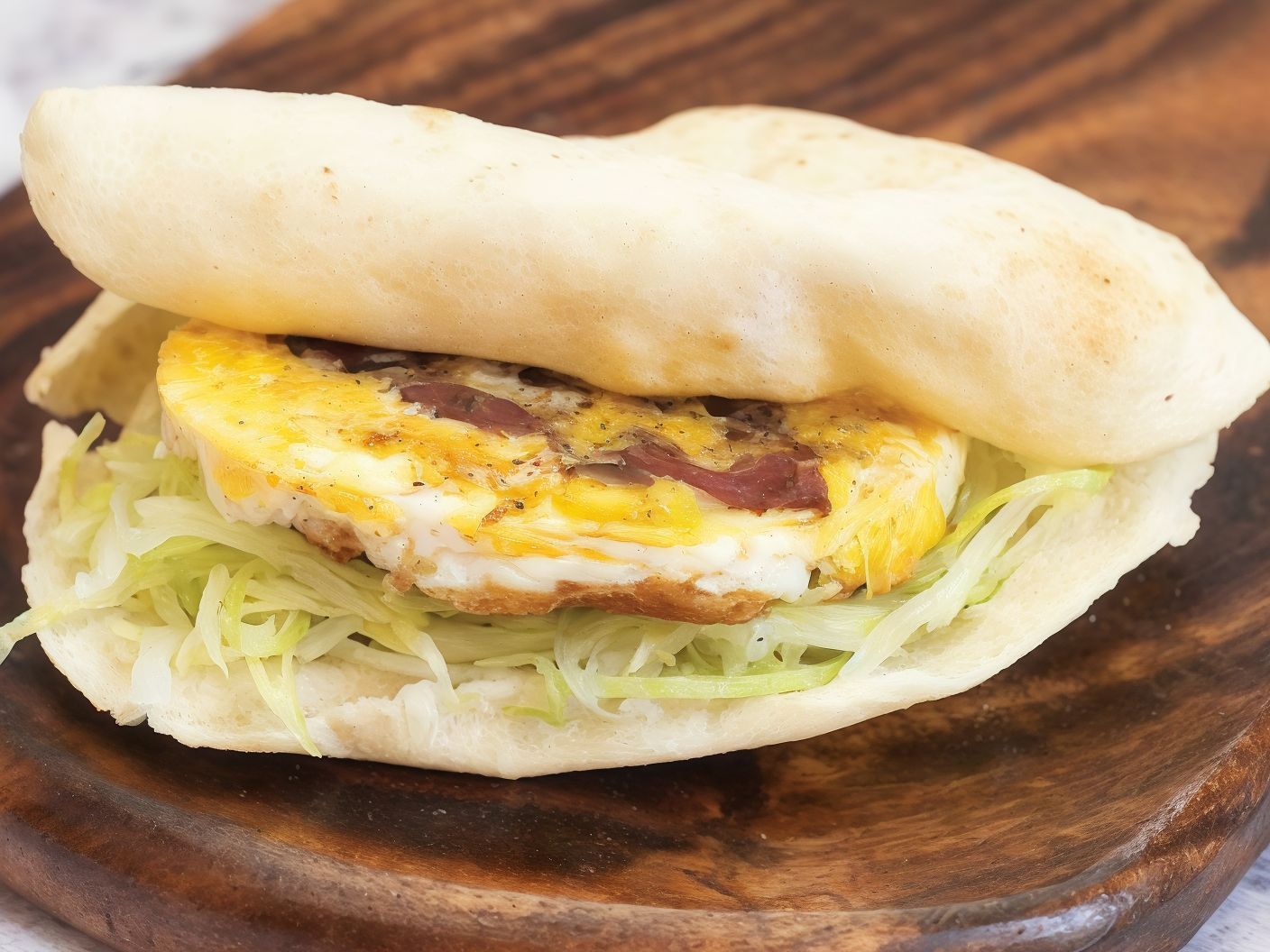 Eggs Salami Sandwich