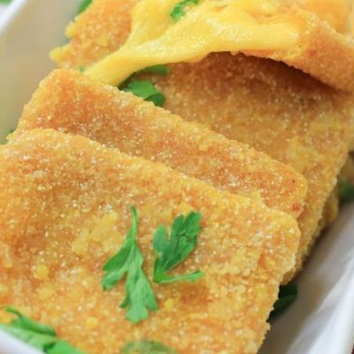 Fried Romy Cheese Plate
