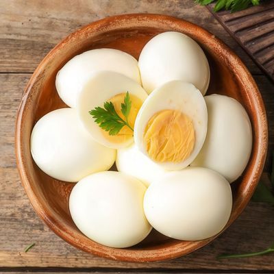 Boiled eggs