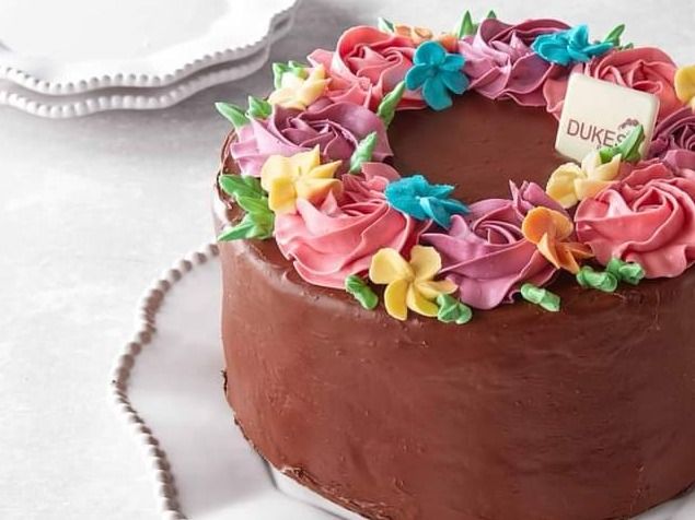 Chocolate Flower Cake