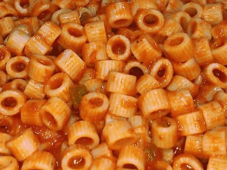 Small Pasta Dish With Red Sauce