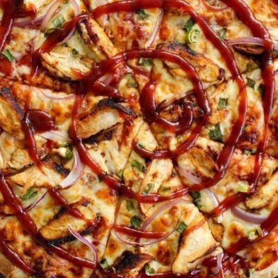 BBQ pizza