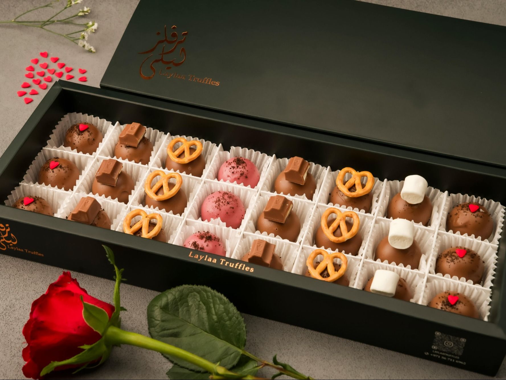 Laylaa Truffles delivery service in UAE Talabat