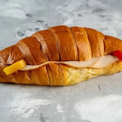Turkey Croissant Sandwich.