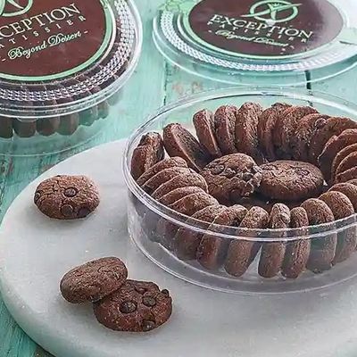 Dark Cookies Round Bag Box