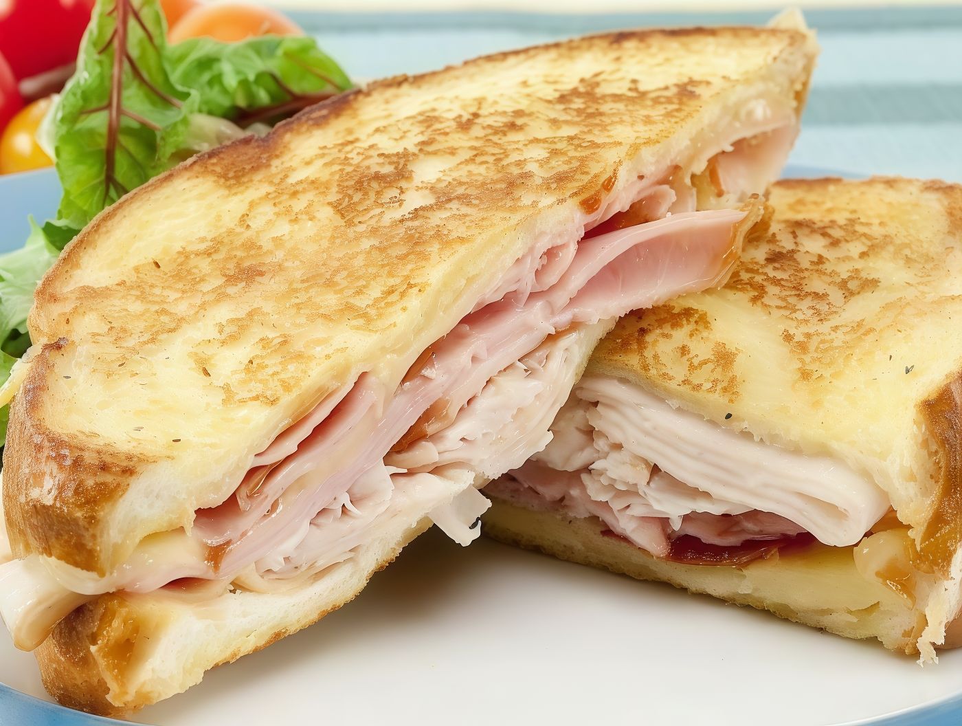 Smoked Turkey Toast