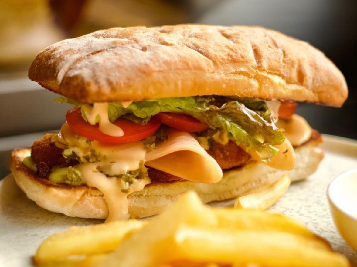 Toasted Fried Chicken Sandwich