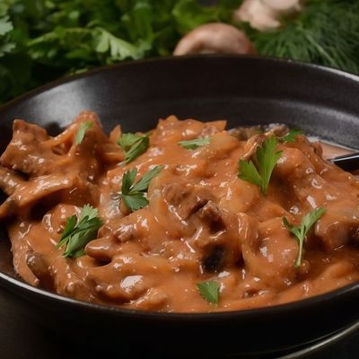 Beef Stroganoff