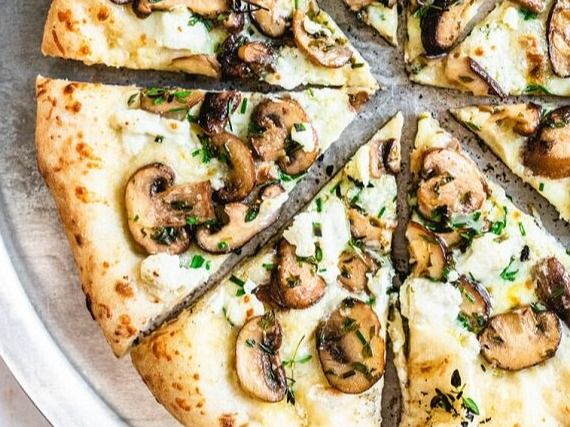 Mushroom Pizza