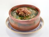 Meat With Molokhia Casserole