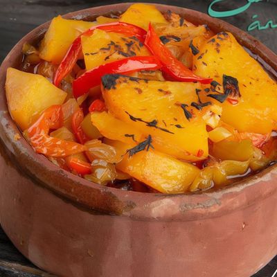 Potato With Meat Casserole