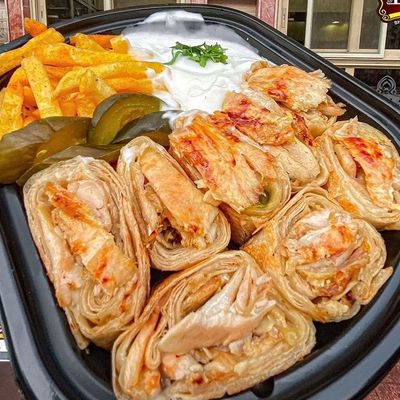 Arabic Chicken Shawarma Meal
