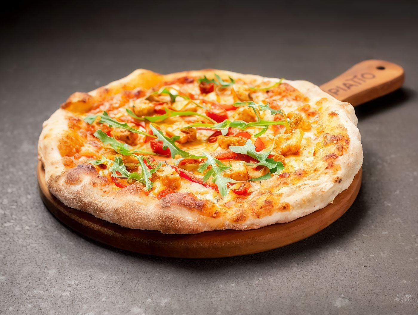 Crispy Chicken Neapolitan Pizza.