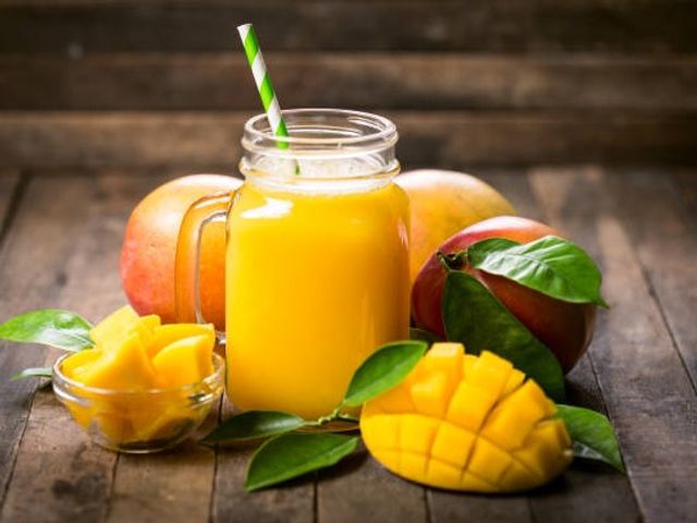 Mango Juice With Milk