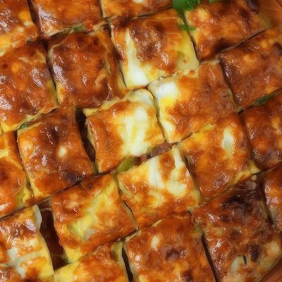 فطير دجاج باربكيو حشوة داخلية