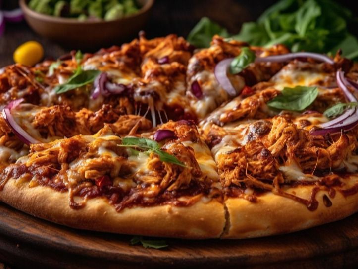 Mexican Chicken Pizza Spicy