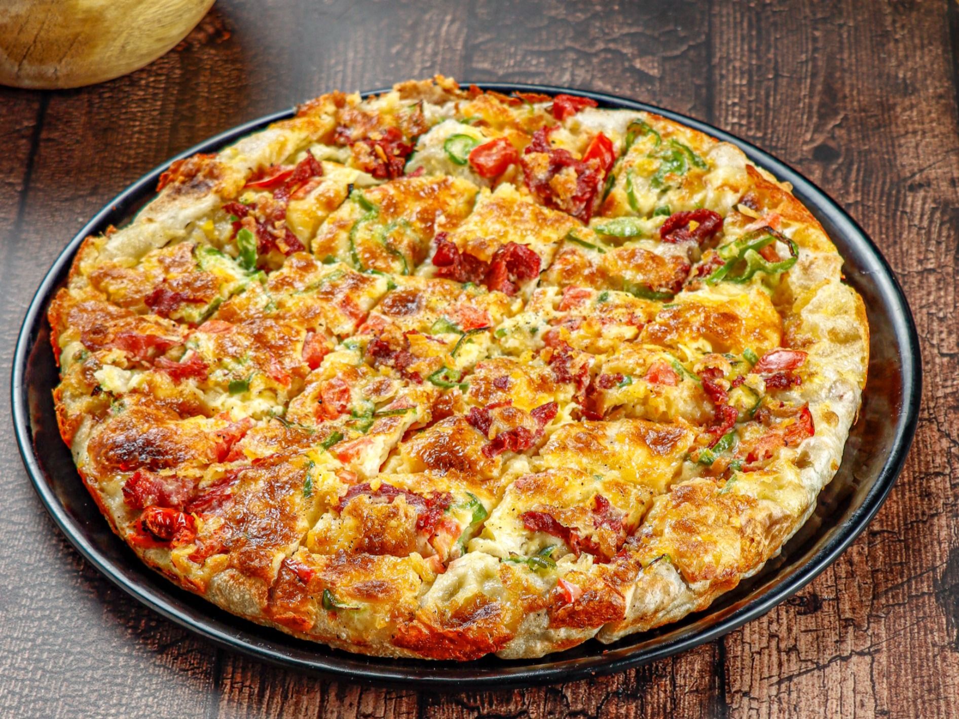 Oriental Pizza Chicken BBQ