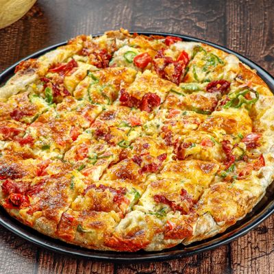 Oriental Pizza Chicken BBQ