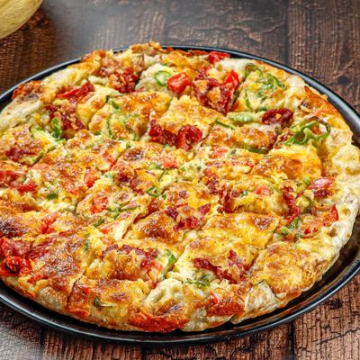 Crispy Oriental Pizza