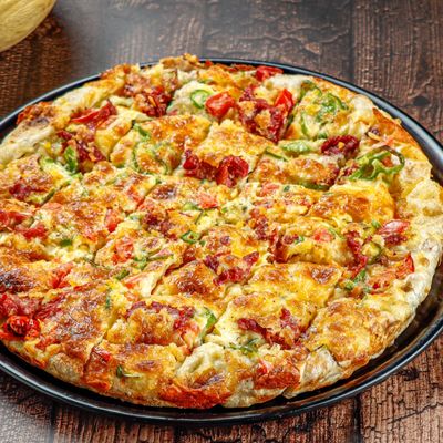 Oriental Pizza With Alexandrian Sausage