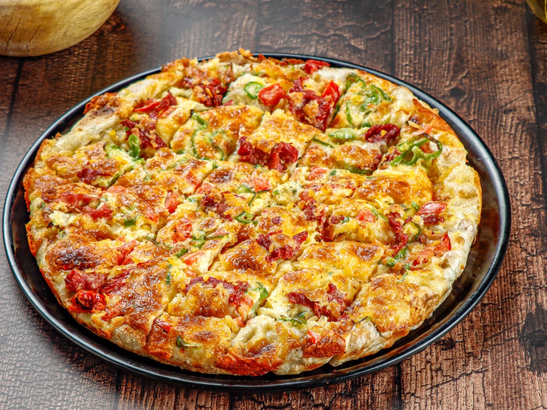 spicy zinger oriental pizza