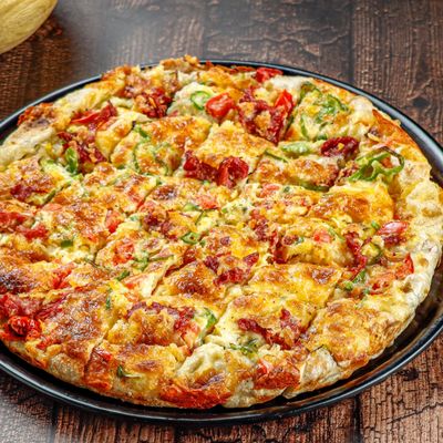 Pastrami Oriental Pizza