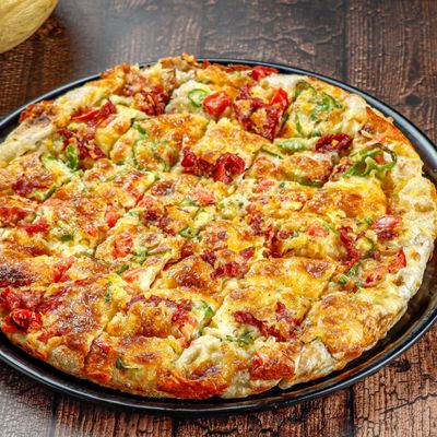 Pastrami And Kiri Oriental Pizza