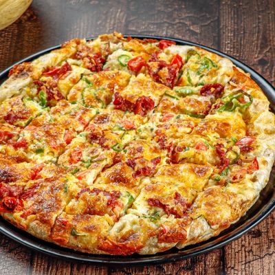 Smoked Mix Oriental Pizza