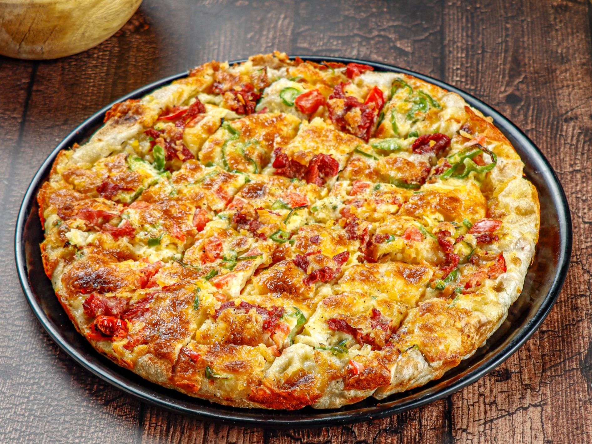 seafood oriental pizza