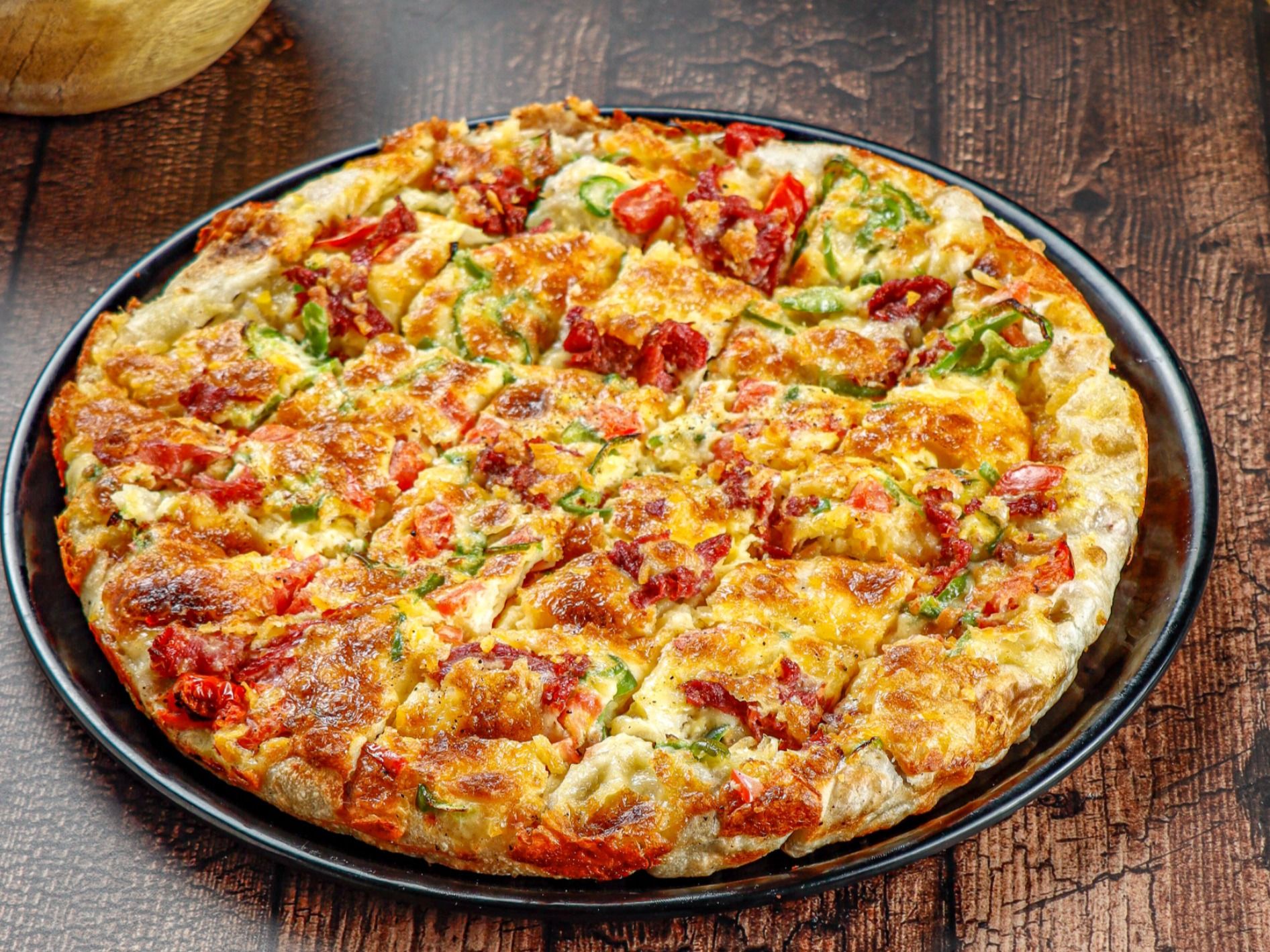 shrimp oriental pizza