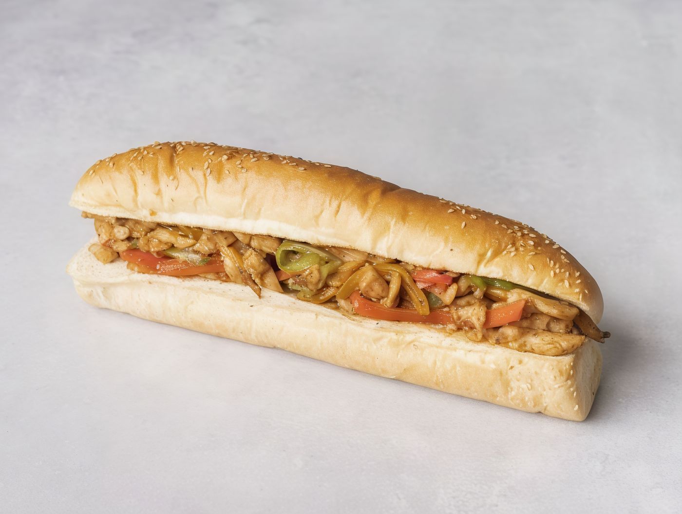 Large Chicken Fajita Sandwich