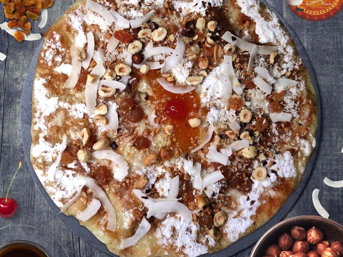 Ajwa With Cream Pie