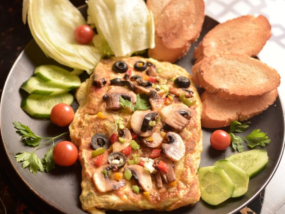 Mushroom Omelette