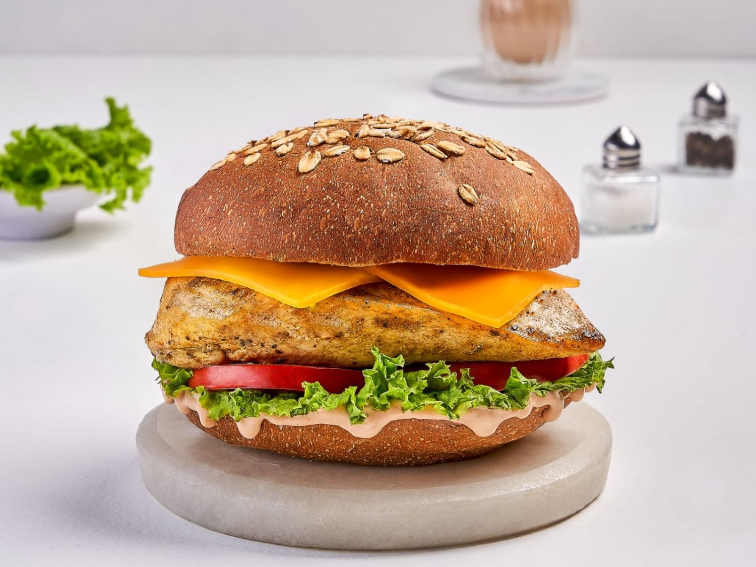 Grilled Chicken Burger
