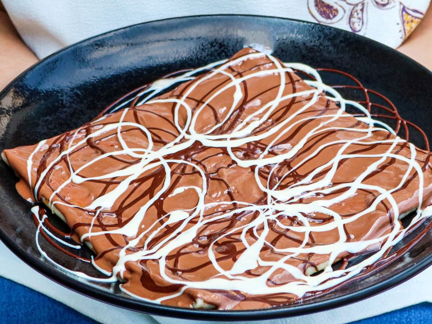 Nutella Brownies Crepe