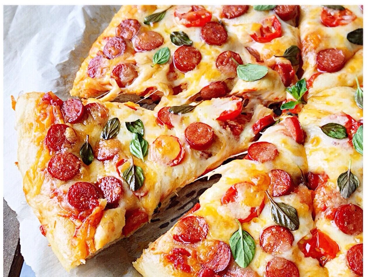 Smoked Turkey Pizza